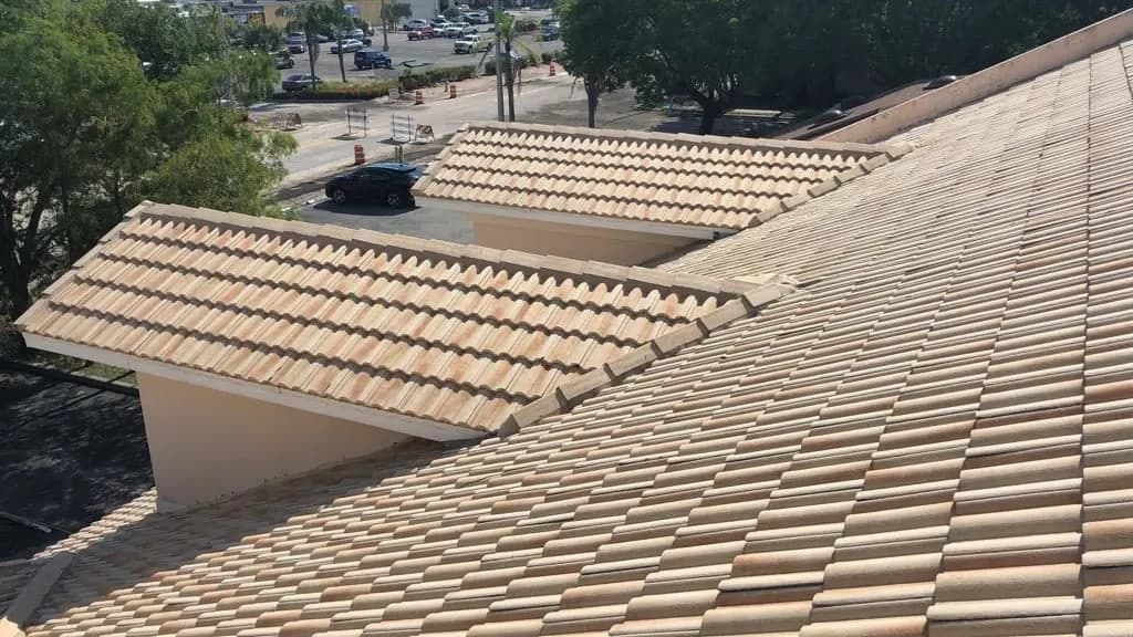Spanish Blend tile roof installation - Timeless, durable, and weather-resistant roofing solution by Vreeland Roofing in Florida.