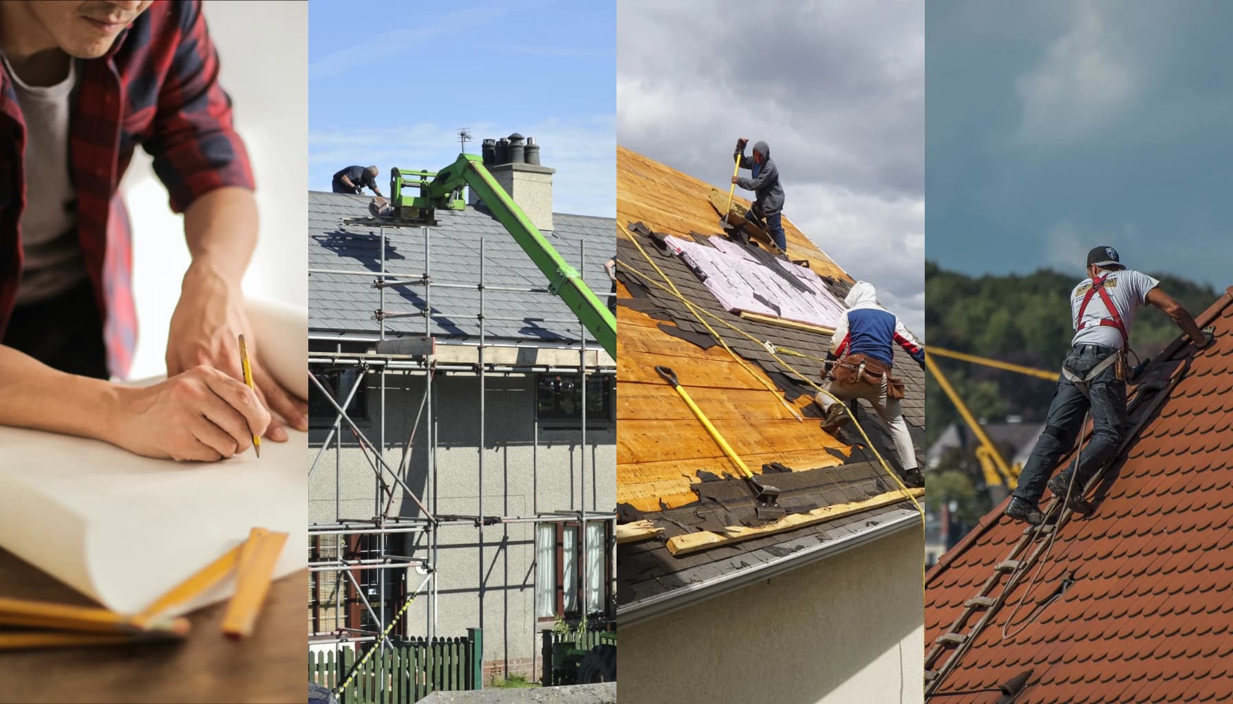 Roofing services overview: Roof Construction, Roof Replacement, Roof Repair, and Roof Inspections - Professional roofing solutions by Vreeland Roofing.