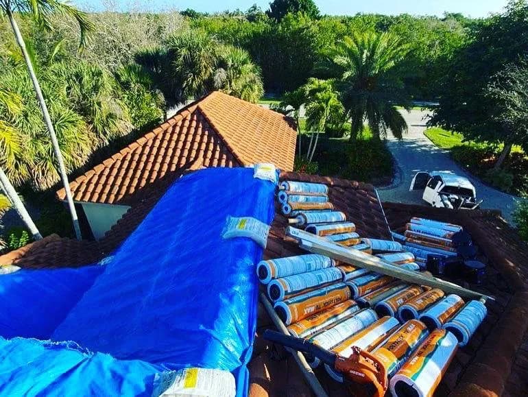 Vreeland roofing service, type null color null.