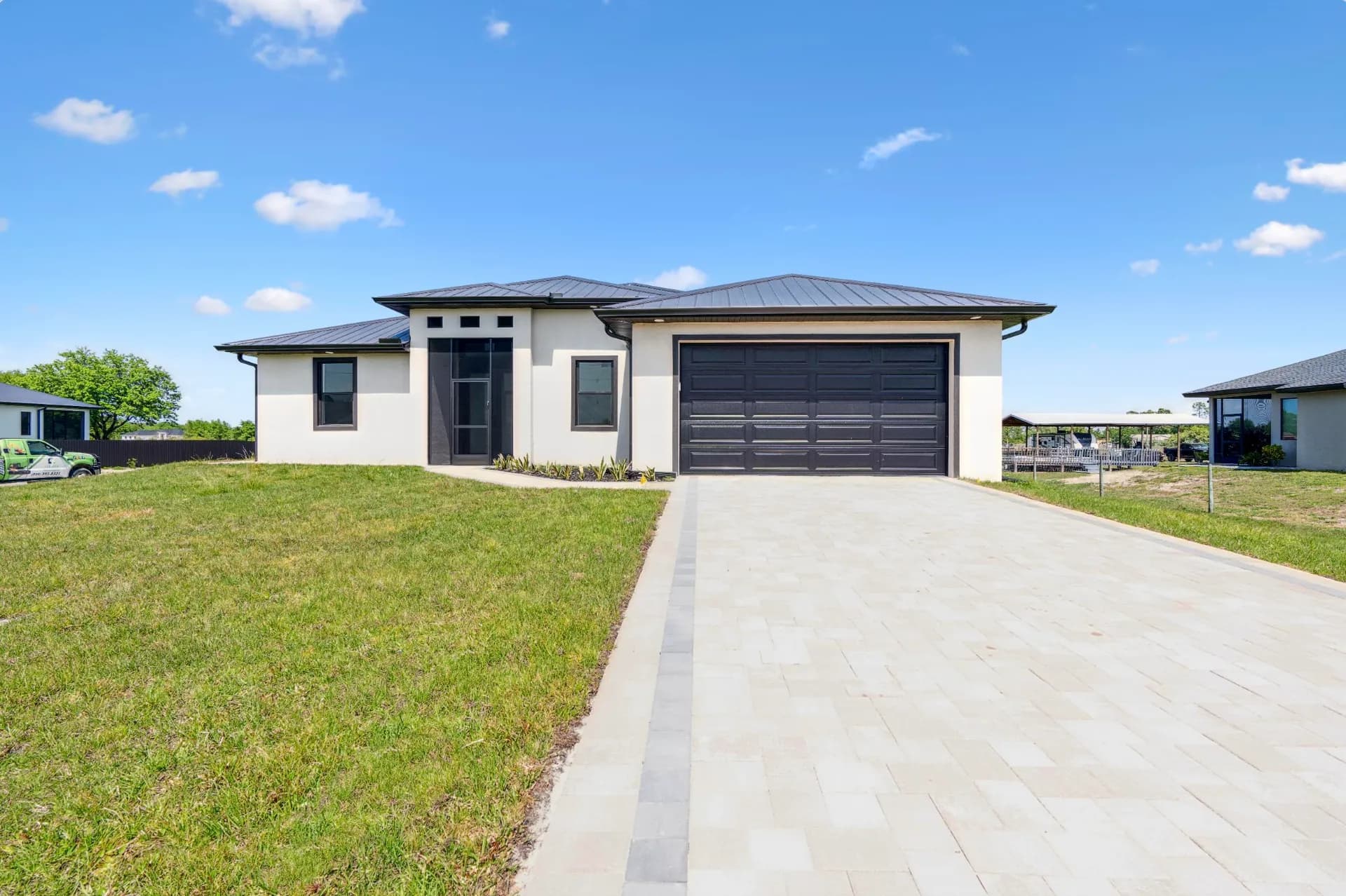Vreeland roofing service, type metal color Gray.