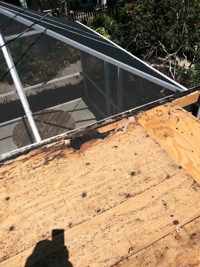 Vreeland roofing service, type flat color Polyglass.